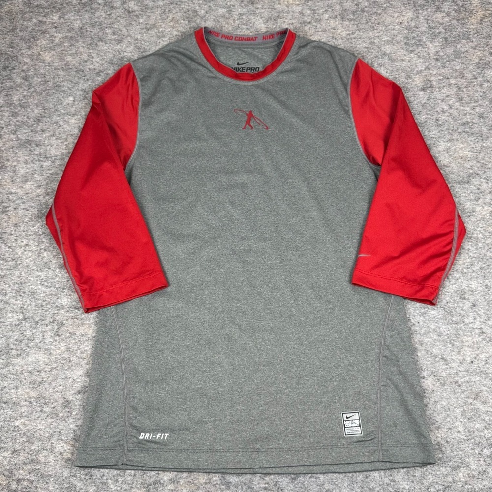 Nike Pro‎ Combat T-Shirt Ken Griffey Swingman Fitted Baseball Mens Medium M